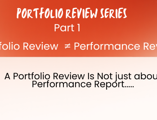 Portfolio Review Series Part 1: The Annual Ritual