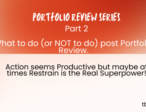 Portfolio Review series Part 2: What To Do (and Not Do) After a Portfolio Review