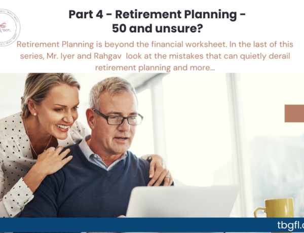 Retirement Planning at 50: Part 4